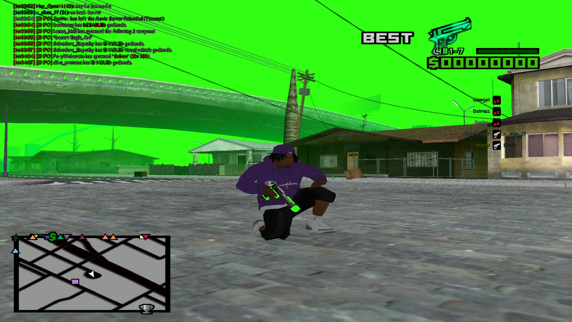 Modpack GREEN SABINELE